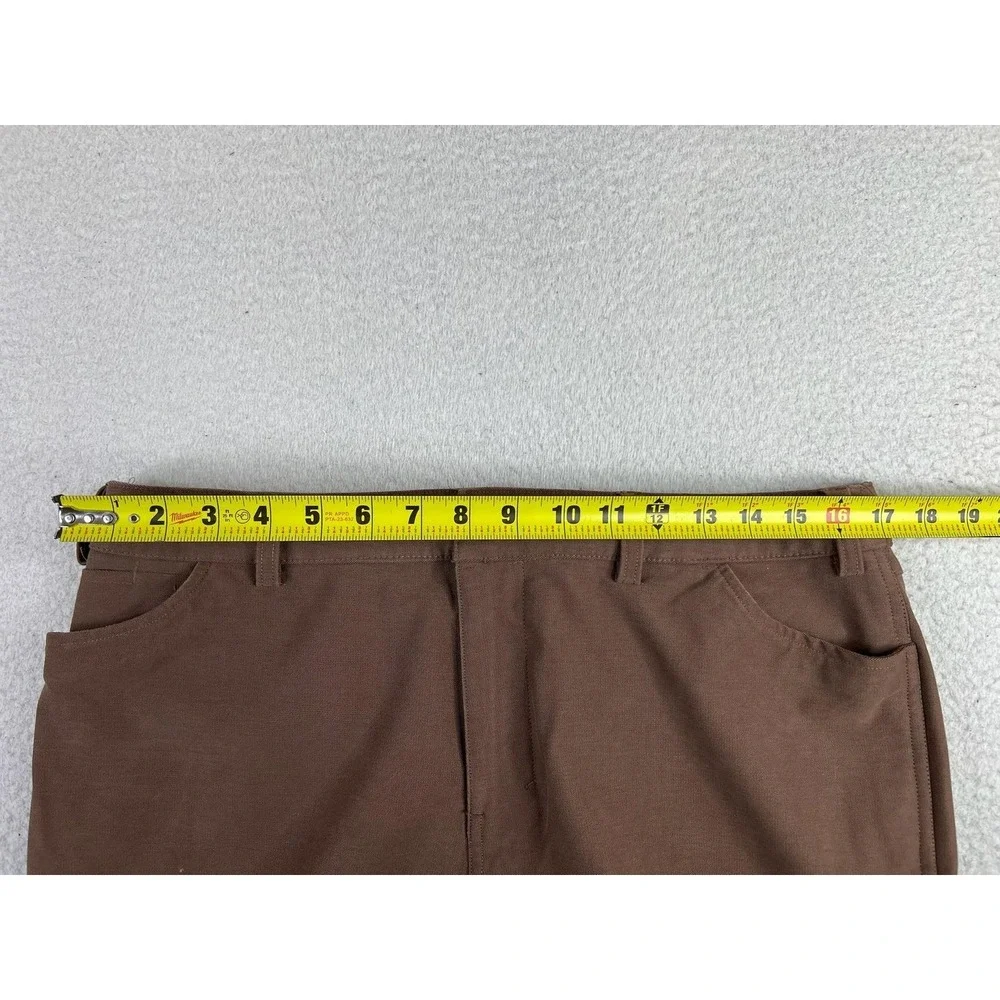 Lululemon ABC Classic Pants Men's 34x30 Brown Utilitech Performance Casual